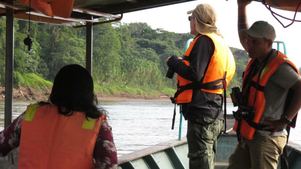 Tambopata Hostel Bambu Puerto Maldonado Bagian luar foto